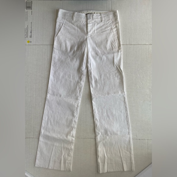 Vince Pants - NWT Vince White Linen Cotton Pant in Size 6